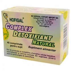 Suplimente de detoxifiere renală și hepatică, Detoxifiant comprimate