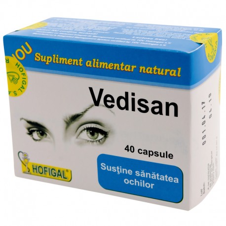Pentru vedere optimă Vedixin, 30 capsule, Natur Produkt : Farmacia Tei online